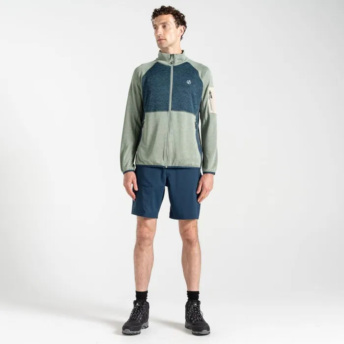 Dare 2b Mountain Series Zip Through Fleece Green Moonlight Denim Men Fleece