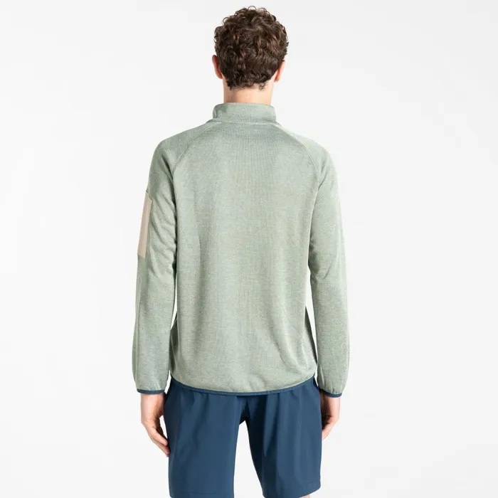 Dare 2b Mountain Series Zip Through Fleece Green Moonlight Denim Men Fleece