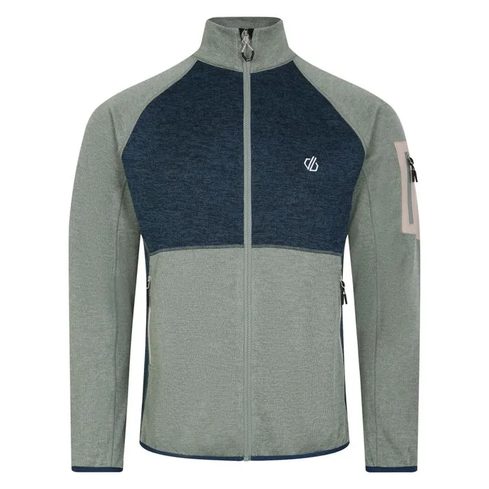 Dare 2b Mountain Series Zip Through Fleece Green Moonlight Denim Men Fleece