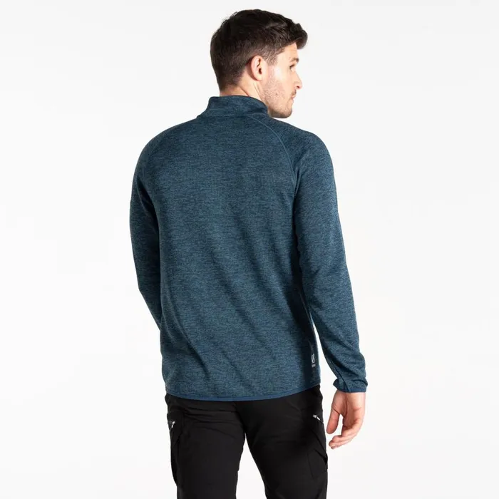 Dare 2b Mountain Series Zip Through Fleece Moonlight Denim Yellow Men Fleece