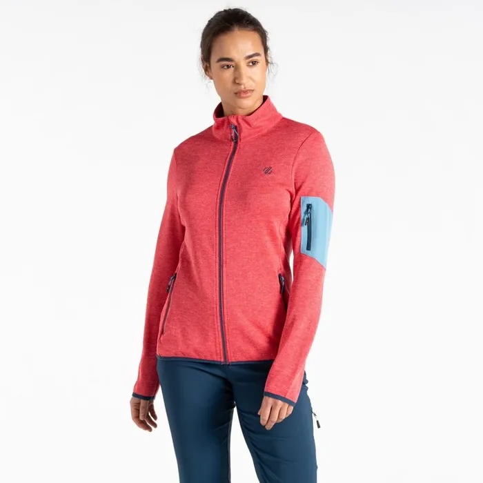 Dare 2b Mountain Series Zip Through Fleece Sorbet Pink Women Fleece