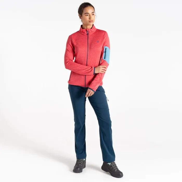Dare 2b Mountain Series Zip Through Fleece Sorbet Pink Women Fleece