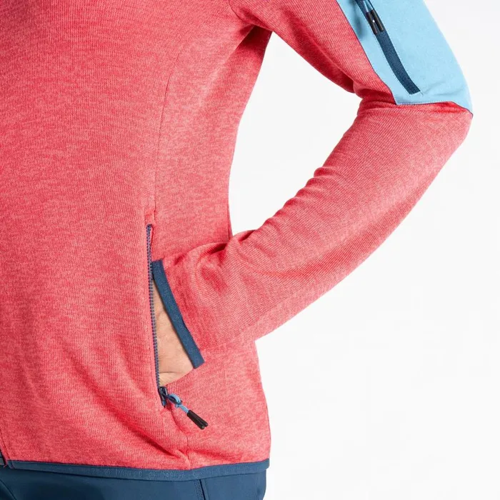 Dare 2b Mountain Series Zip Through Fleece Sorbet Pink Women Fleece