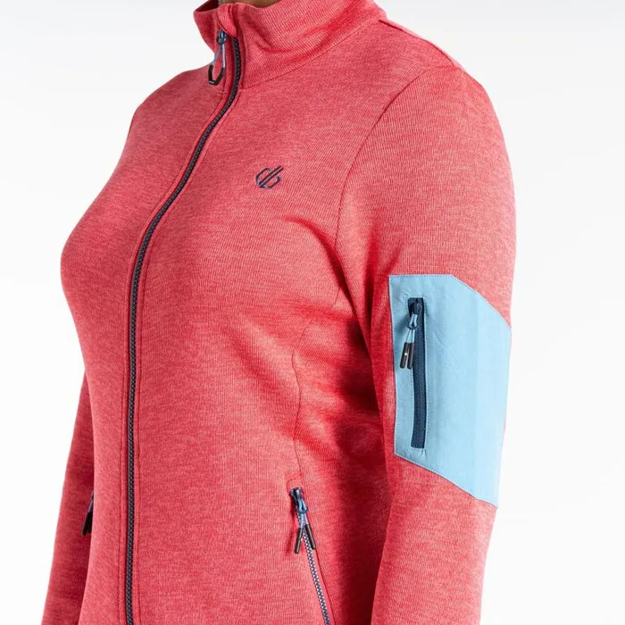 Dare 2b Mountain Series Zip Through Fleece Sorbet Pink Women Fleece