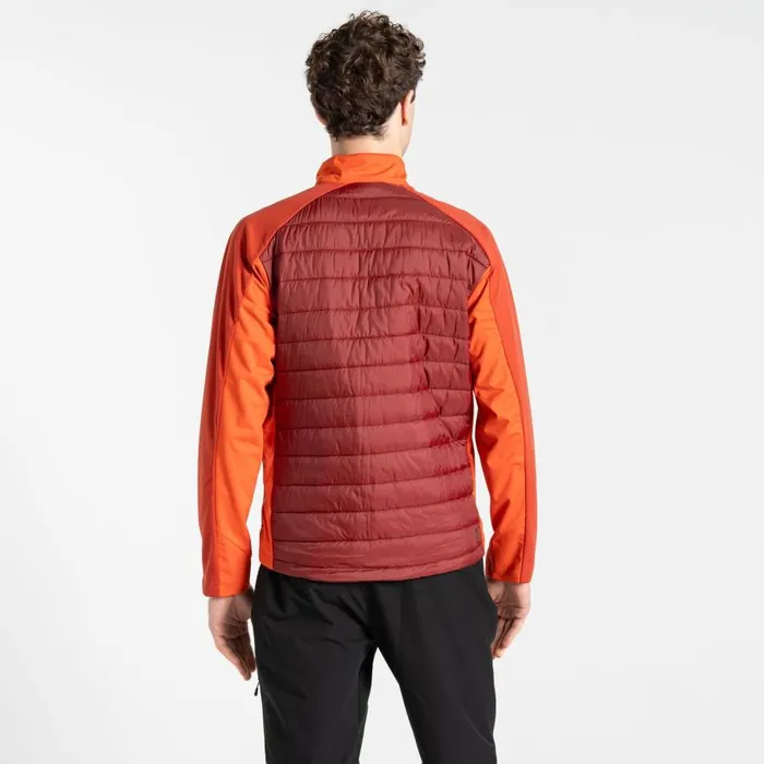 Dare 2b Mountaineer Hybrid Jacket Tuscan Syrah Red Men Lightweight Jackets