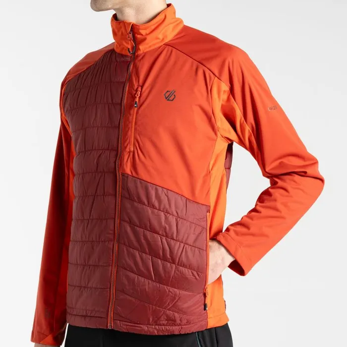 Dare 2b Mountaineer Hybrid Jacket Tuscan Syrah Red Men Lightweight Jackets