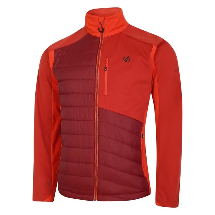 Dare 2b Mountaineer Hybrid Jacket Tuscan Syrah Red Men Lightweight Jackets