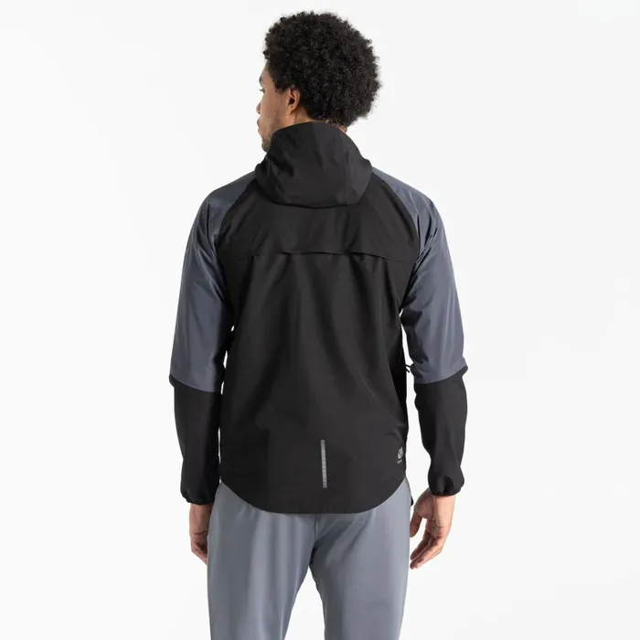 Dare 2b Movement Waterproof Jacket Ebony Grey Black Men Waterproof Jackets