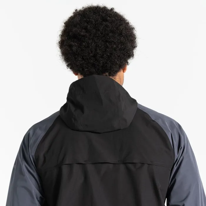 Dare 2b Movement Waterproof Jacket Ebony Grey Black Men Waterproof Jackets