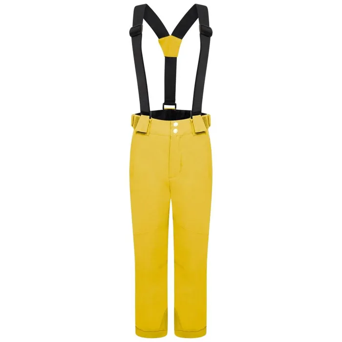 Dare 2b Outmove II Recycled Ski Pants Moss Yellow Kids Ski Trousers and Salopettes