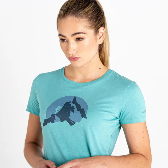 Dare 2b Peace Of Mind Graphic Tee Meadowbrook Green Women Graphic TShirts