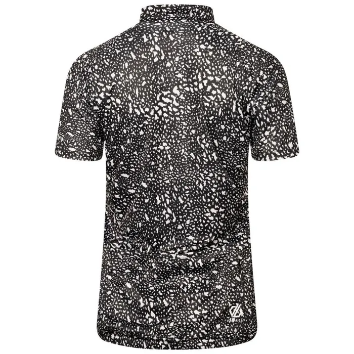 Dare 2b Persist Lightweight Jersey Black White Dot Print Women Cycling Jerseys