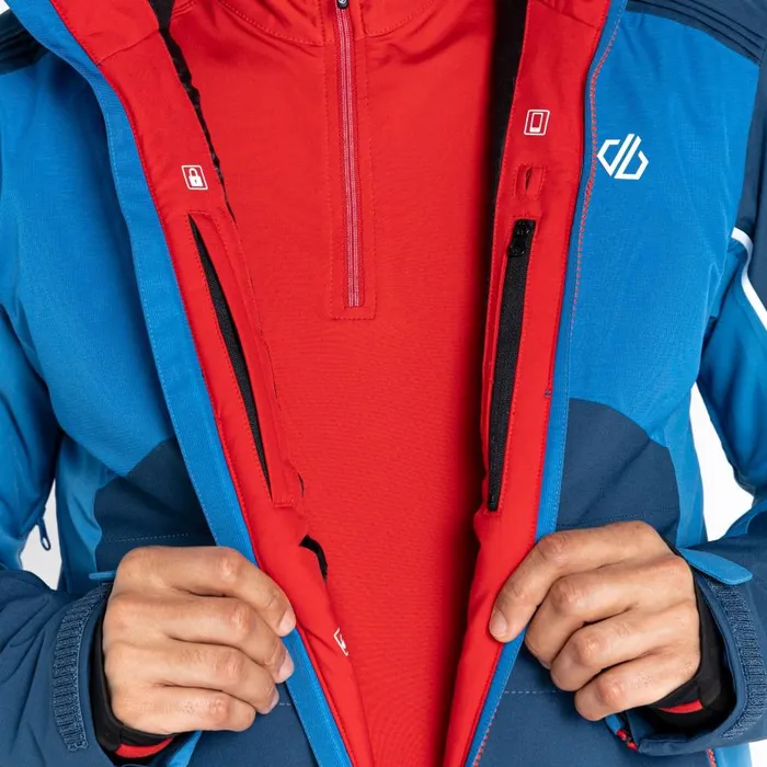 Dare 2b Pivotal II Waterproof Ski Jacket Moonlight Denim Men Insulated Jackets