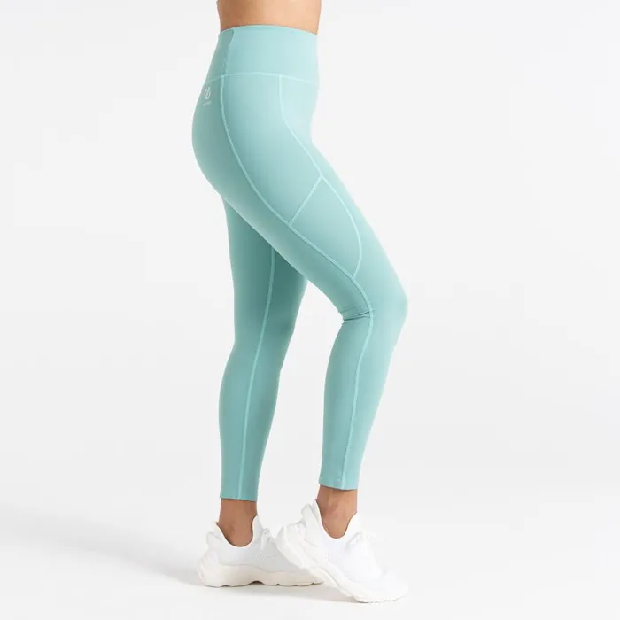 Dare 2b Power HighWaisted Leggings Canton Green Women Leggings