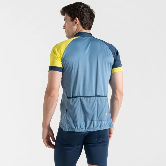 Dare 2b Protraction III Jersey Coronet Blue Neon Spring Men Gym Tops