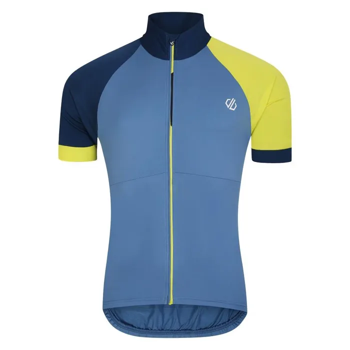 Dare 2b Protraction III Jersey Coronet Blue Neon Spring Men Gym Tops