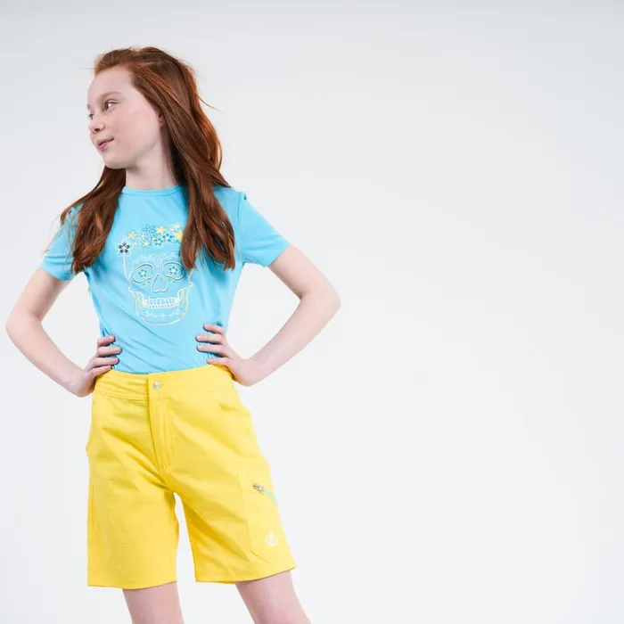 Dare 2b Reprise Lightweight Walking Shorts Lemon Tonic Kids Shorts