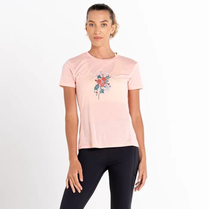 Dare 2b Sense Of Calm Graphic TShirt Apricot Blush Women Graphic TShirts
