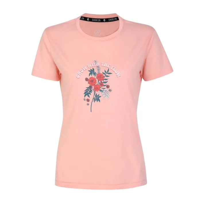 Dare 2b Sense Of Calm Graphic TShirt Apricot Blush Women Graphic TShirts