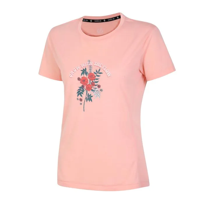 Dare 2b Sense Of Calm Graphic TShirt Apricot Blush Women Graphic TShirts