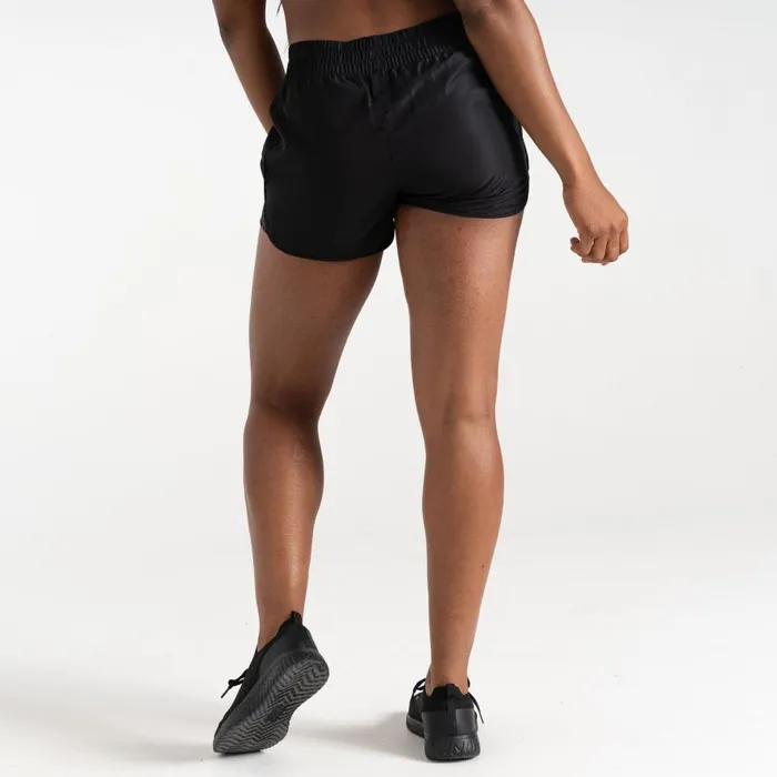Dare 2b Sprint Up 2in1 Shorts Black Dash Animal Print Women Shorts