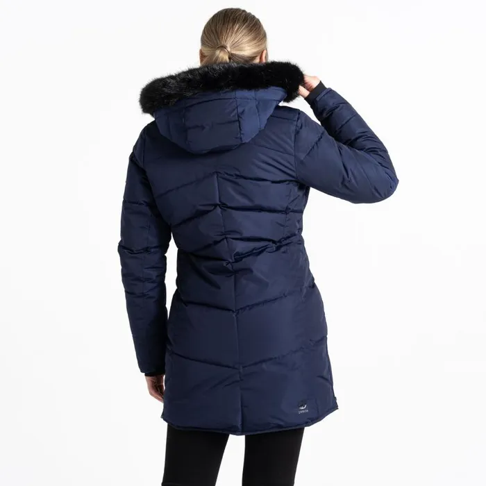 Dare 2b Striking III Mid Length Padded Jacket Peacoat Women Insulated Jackets