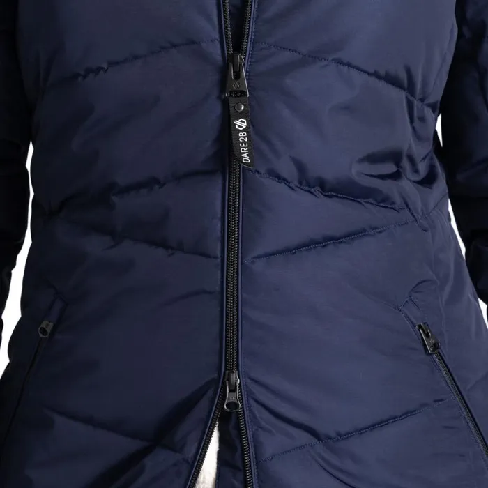 Dare 2b Striking III Mid Length Padded Jacket Peacoat Women Insulated Jackets
