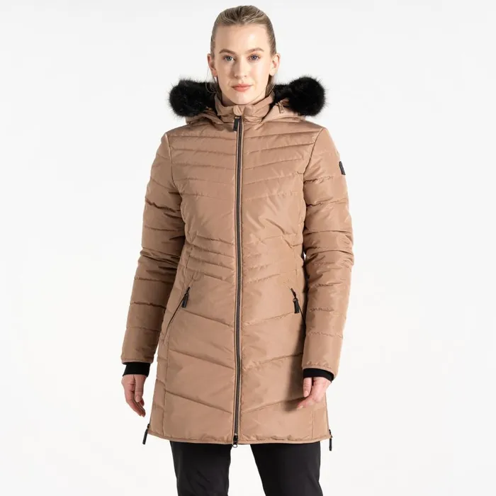 Dare 2b Striking IV Jacket Beige Women Insulated Jackets