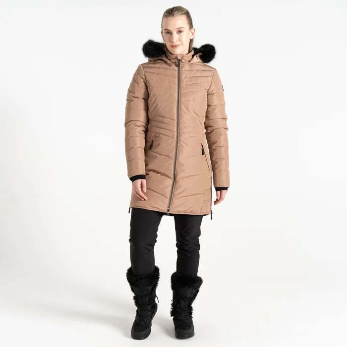 Dare 2b Striking IV Jacket Beige Women Insulated Jackets
