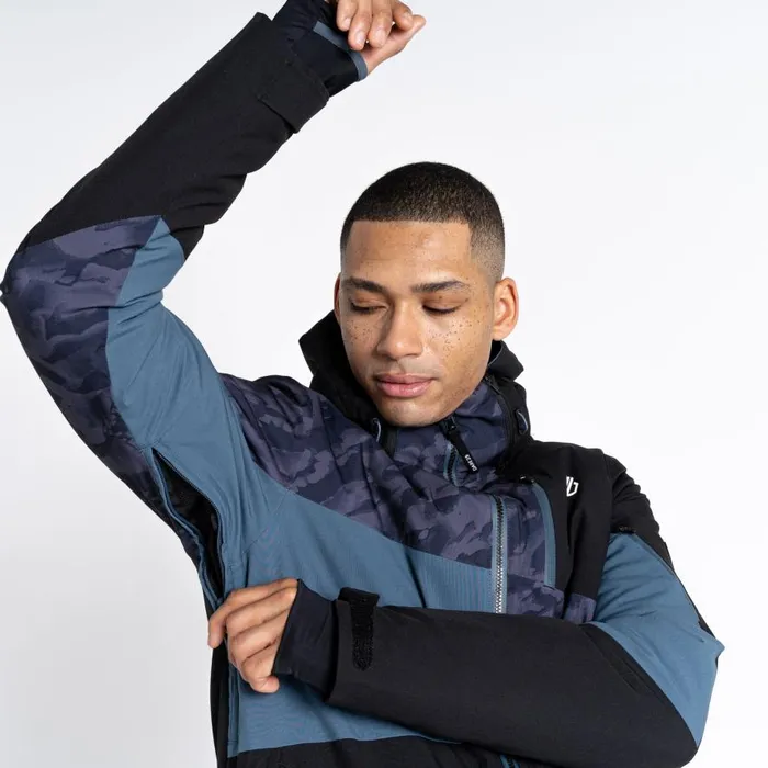 Dare 2b Supernova II Ski Jacket Black Camo Men Insulated Jackets