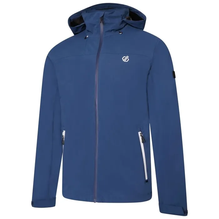 Dare 2b Switch Out Recycled Waterproof Jacket Moonlight Denim Men Waterproof Jackets