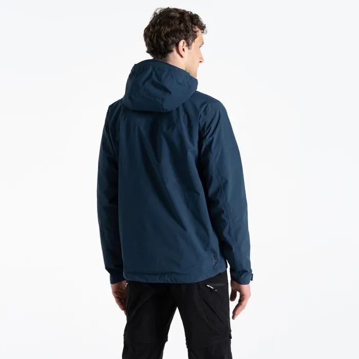 Dare 2b Switch Out Recycled Waterproof Jacket Moonlight Denim Men Waterproof Jackets