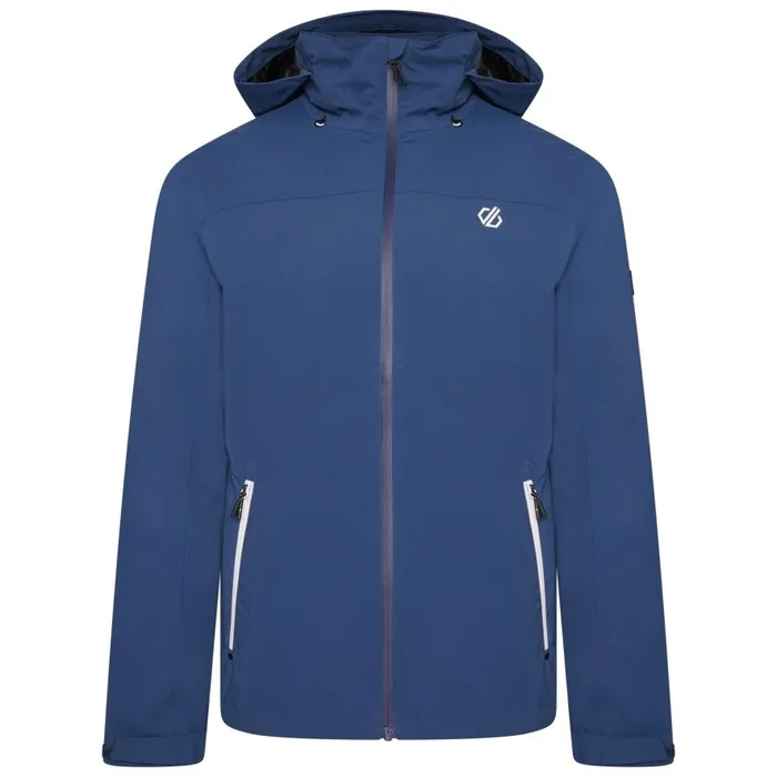 Dare 2b Switch Out Recycled Waterproof Jacket Moonlight Denim Men Waterproof Jackets