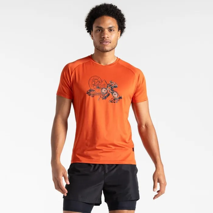 Dare 2b Tech TShirt Cinnamon Men Graphic TShirts