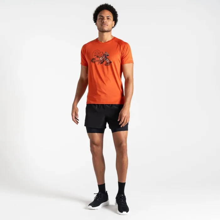 Dare 2b Tech TShirt Cinnamon Men Graphic TShirts