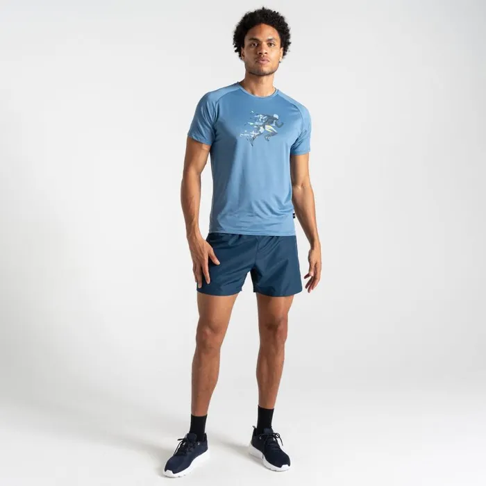 Dare 2b Tech TShirt Coronet Blue Men Graphic TShirts