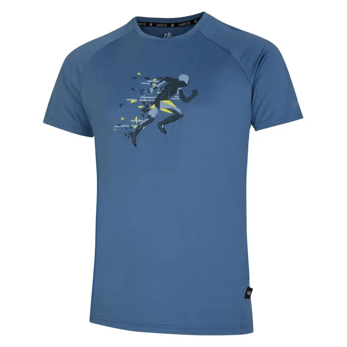 Dare 2b Tech TShirt Coronet Blue Men Graphic TShirts