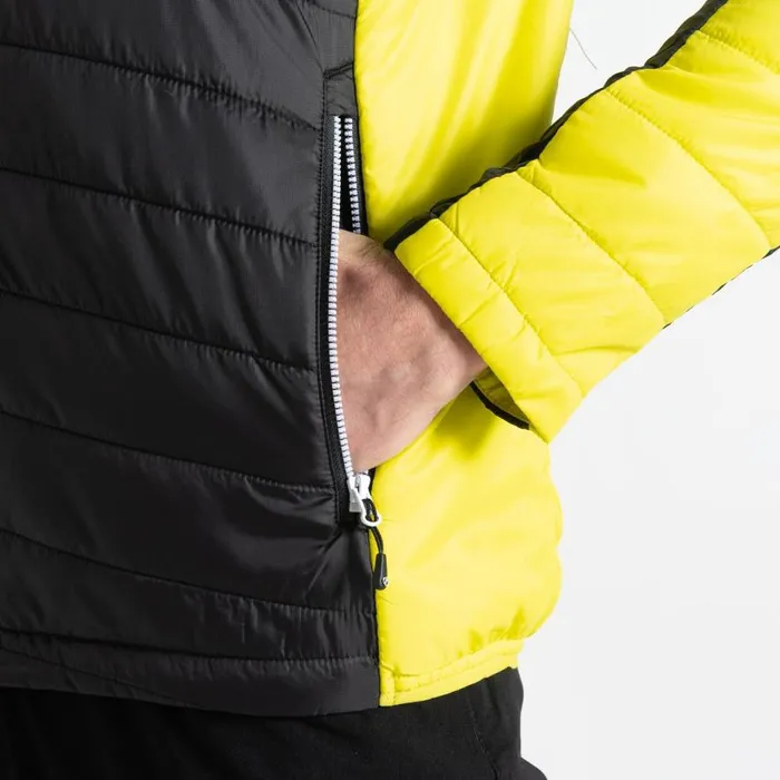 Dare 2b Touring Padded Jacket Yellow Grey Black Men Waterproof Jackets