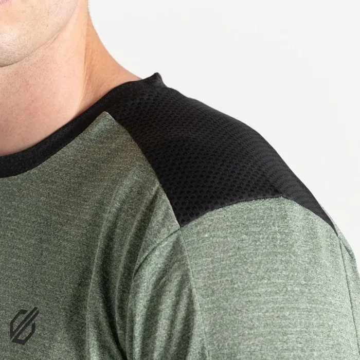 Dare 2b Trackstand TShirt Lilypad Green Men Gym Tops