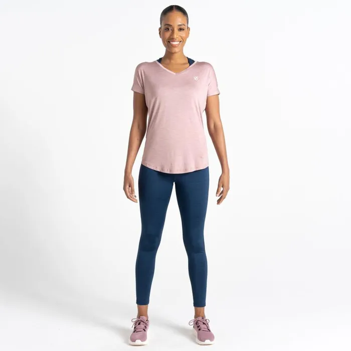 Dare 2b Vigilant Lightweight Tee Dusky Rose Women Gym Tops