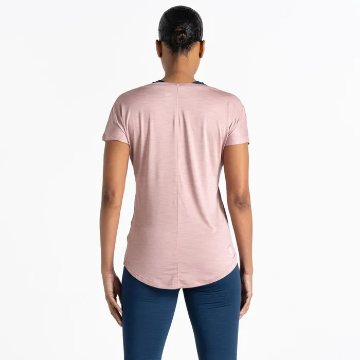 Dare 2b Vigilant Lightweight Tee Dusky Rose Women Gym Tops
