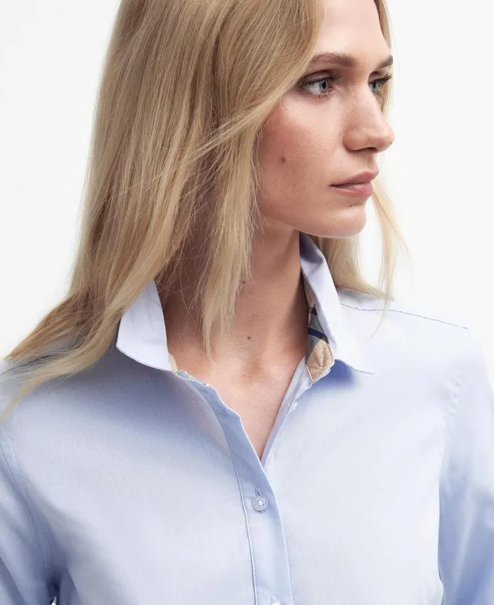 Derwent Regular LongSleeved Shirt Pinkprimrose Hessian Women Barbour Shirts and Blouses