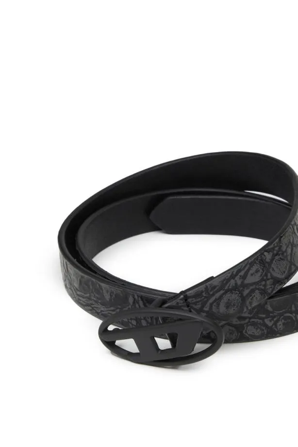 Diesel B1dr 20 Black Women Belts