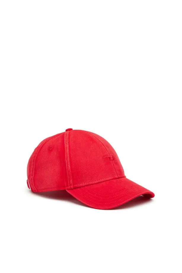 Diesel Crunwash Red Men Caps and Hats