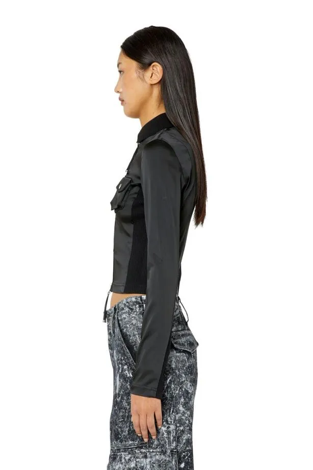 Diesel Csheila Black Women Shirts