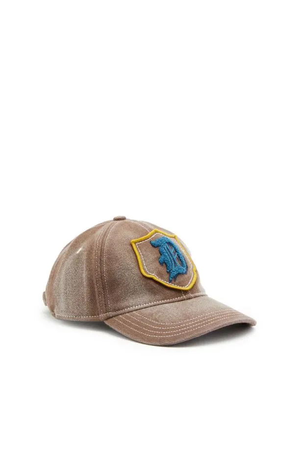 Diesel Cvars Light Brown Men Caps and Hats