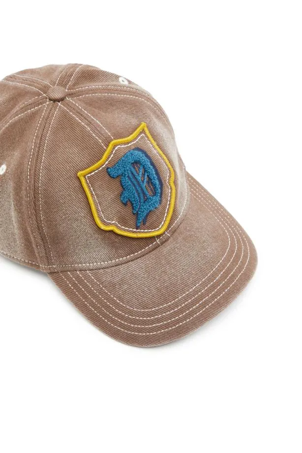Diesel Cvars Light Brown Men Caps and Hats
