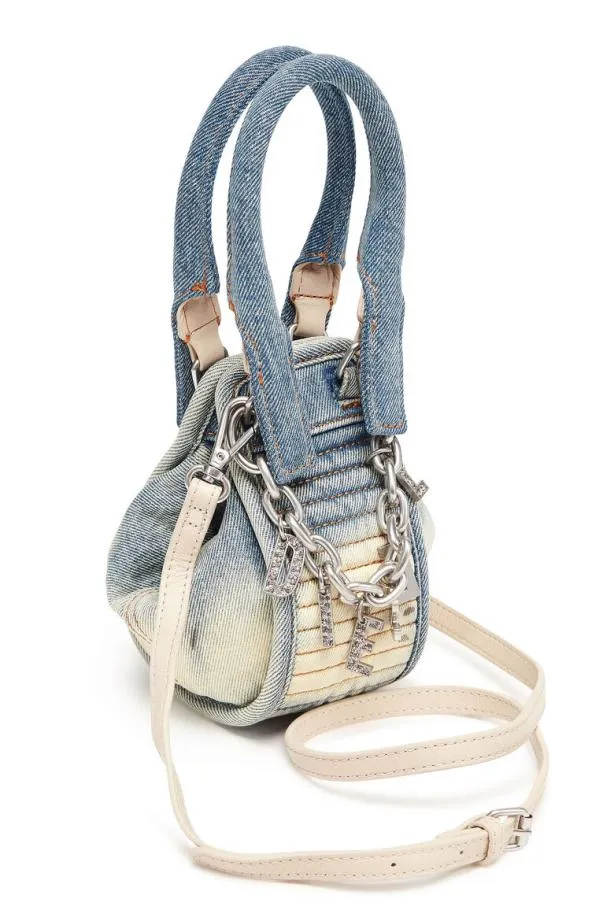 Diesel Dvinaxxs Blue Women Shopping And Shoulder Bags