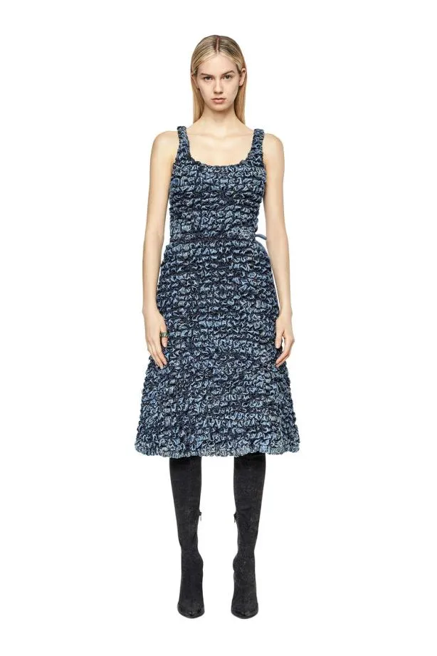 Diesel Debatefs Dark Blue Women Dresses