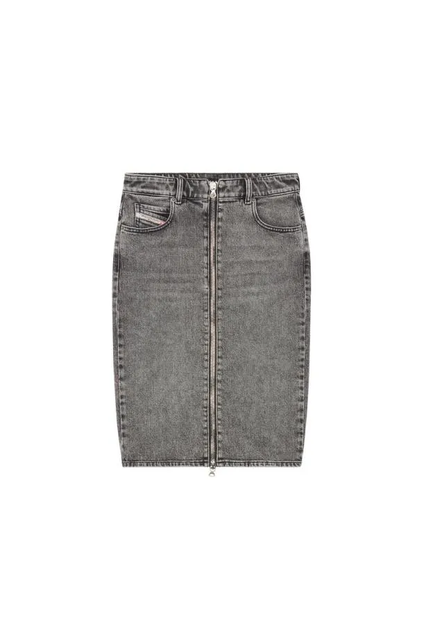 Diesel Depencilz Black Women Skirts